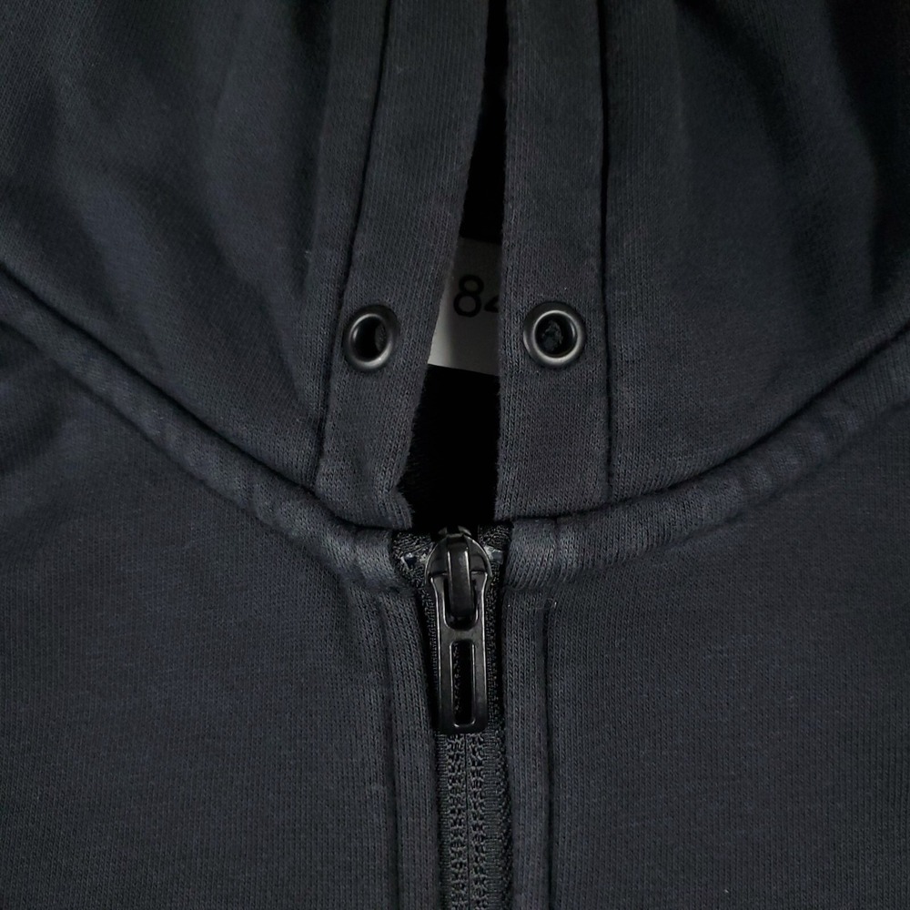 Adidas Sweater Womens Large Black Full Zip Up Hoodie Sweatshirt Ladies - Picture 5 of 11